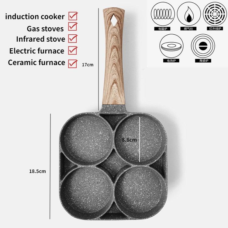 4-hole Omelet Pan VIP - Yiepp Store