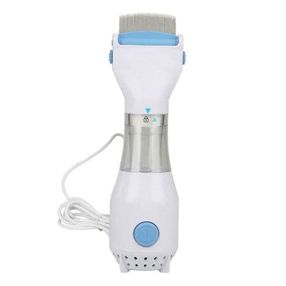 Electric Pet Flea Comb Grooming Lice Comb Portable Puppies Flea Grooming Cleaning Tool and Filter Mesh Bag - Yiepp Store