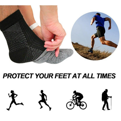 Plantar Fasciitis Compression Socks for Women Men Heel Ankle Pain Relief Care Protectors Shoes Insert Sport Foot Soft Pad Sleeve - Yiepp Store