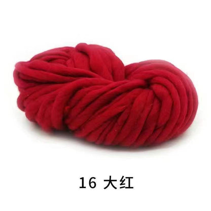 RTJ Super Bulky Arm Knitting Wool Roving Knitted Blanket Chunky Wool Yarn Super Thick Yarn For Knitting/Crochet/Carpet/Hats - Yiepp Store