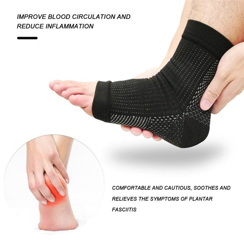 Plantar Fasciitis Compression Socks for Women Men Heel Ankle Pain Relief Care Protectors Shoes Insert Sport Foot Soft Pad Sleeve - Yiepp Store