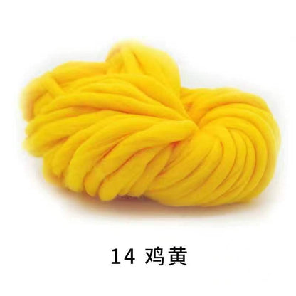 RTJ Super Bulky Arm Knitting Wool Roving Knitted Blanket Chunky Wool Yarn Super Thick Yarn For Knitting/Crochet/Carpet/Hats - Yiepp Store