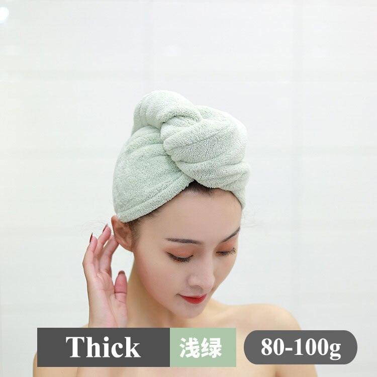 Women Girl's Magic Microfiber Shower Cap Towel Bath Hats for Women Dry Hair Cap Quick Drying Soft for Lady Turban Head - Yiepp Store