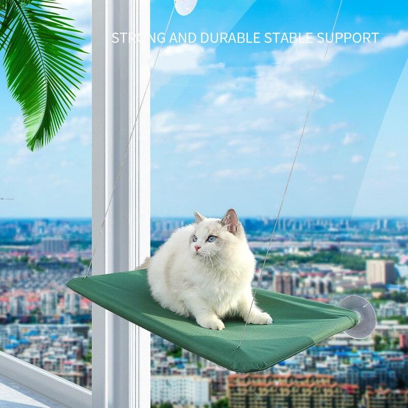 Cat Hanging Hammock Cat Bed Swing Suction Cup Cat Supplies All Seasons Window View Durable Support Comfortable Litter Strong - Yiepp Store