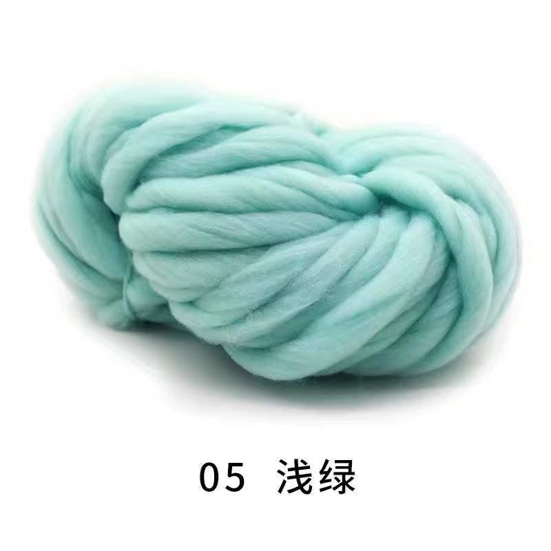 RTJ Super Bulky Arm Knitting Wool Roving Knitted Blanket Chunky Wool Yarn Super Thick Yarn For Knitting/Crochet/Carpet/Hats - Yiepp Store