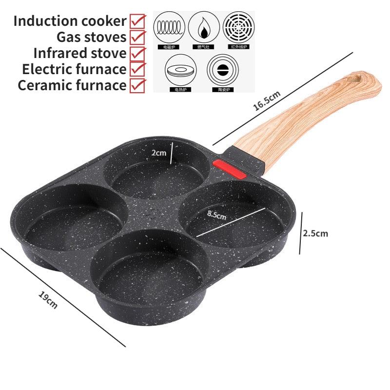 4-hole Omelet Pan VIP - Yiepp Store