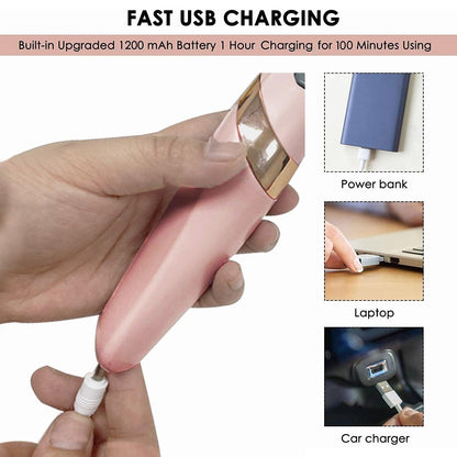 Professional Electric Foot File Callus Remover Pedicure Machine Apparatus for Heels Grinding Device Foot Corns Remove Roller - Yiepp Store