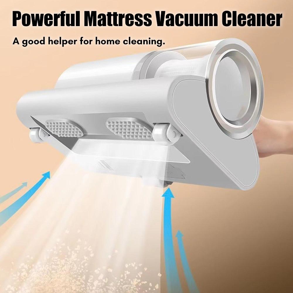 Bed Vacuums Cordless Vacuums UV Mattress Vacuums for Pillows, Sheets, Mattresses, Sofas, Plush Toys and Other Fabric Surfaces - Yiepp Store